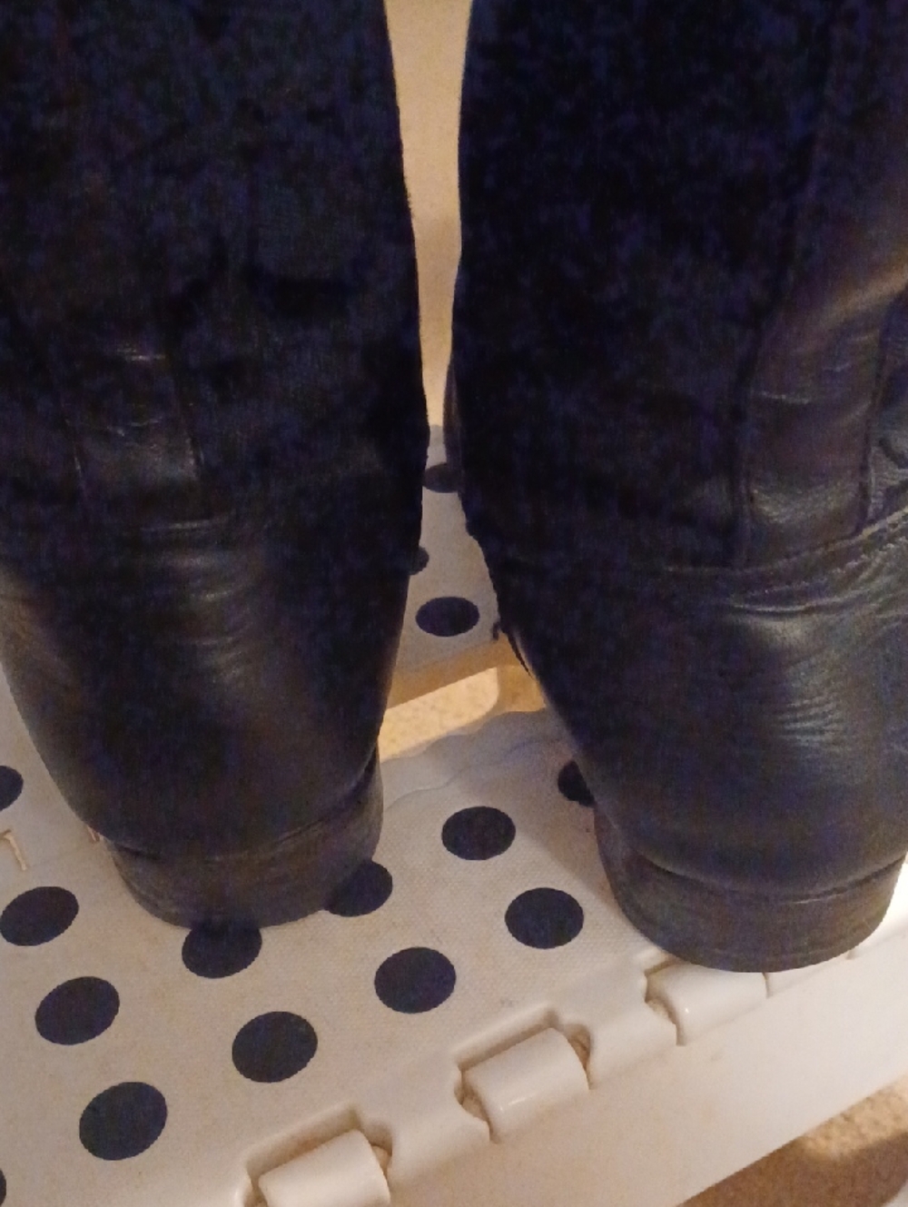 Coach Chrissi Signature Knee-High Black Boots Women's 6½ B Leather - Picture 6 of 10
